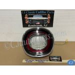 OEM 1959 Cadillac Fleetwood Eldorado BACK-UP REVERSE LIGHT LENS BEZEL ESCUTCHEON HOUSING REFLECTOR #898064